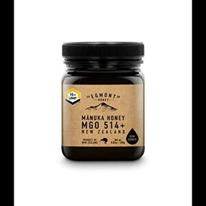 EGMONT HONEY }kJnj[ MGO 514+ UMF 15+ ? 100% VRj[W[hY 8.8IX (250g) EGMONT HONEY & HEALTH ESTD 2008 EGMONT HONEY Manuka Honey MGO 514+ UMF 15+ 100% Natural New Zealand 8.8oz (250g)
