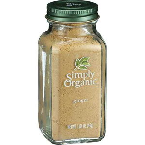 Simply Organic WW[[gOEhFI[KjbNA1.64IXe Simply Organic Ginger Root Ground Certified Organic, 1.64-Ounce Container
