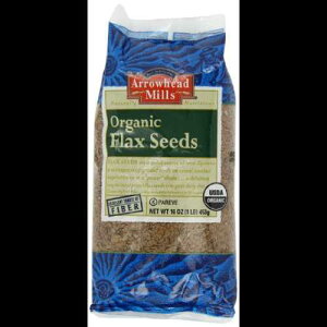Arrowhead Mills Organic Flax Seeds 16 Ounces (Case of 6)