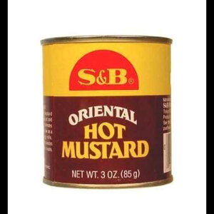 }X^[h PWDR IG^ zbgA12 x 3 IX S & B MUSTARD PWDR ORIENTAL HOT , 12 x 3 OZ