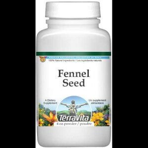 tFlV[hpE_[ (4IXAZIN: 511170) - 2pbN TerraVita Fennel Seed Powder (4 oz, ZIN: 511170) - 2 Pack