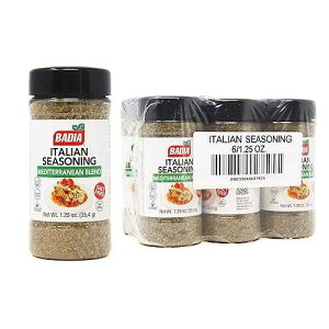Badia C^A nCuhA1.25IX (6pbN) Badia Italian Seasoning Mediterranean Blend, 1.25 Ounce (Pack of 6)