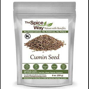 The Spice Way N~V[h - ۂƃN~V[h 8 IX̍Ė\ȃobO The Spice Way Cumin Seeds - whole cumin seed 8 oz resealable bag