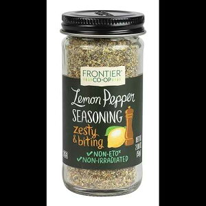 Frontier Seasoning BlendsAybp[A2.08IX{g Frontier Co-op Frontier Seasoning Blends, Salt-Free Lemon Pepper, 2.08-Ounce Bottle
