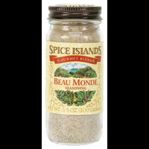 Spice Islands Beau Monde �V�[�Y�j���O�A3.5 �I���X (3 �p�b�N) Spice Islands Beau Monde Seasoning, 3.5-Ounce (Pack of 3)