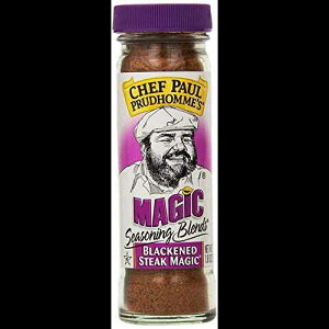 VFt |[ vh̃}WbN V[YjO uh ubNGh Xe[L }WbN -- 1.8 IX Chef Paul Prudhomme's Magic Seasoning Blends Blackened Steak Magic -- 1.8 oz