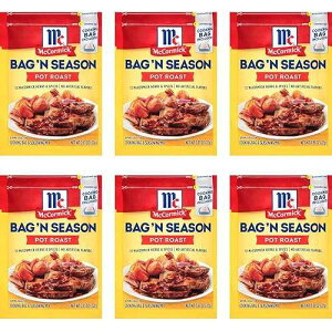 }R[~bN |bg [Xg obO Ah V[YA0.81 IXA6 pbN McCormick Pot Roast Bag n' Season, 0.81 oz, 6 pk