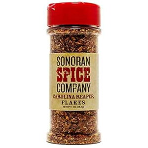 1IXi1pbNjALCiE[p[Et[Ni1IXj Sonoran Spice 1 Ounce (Pack of 1), Carolina Reaper Flakes (1 Oz)