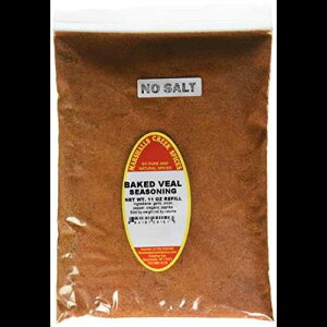 }[VY N[N XpCXlߑւ|[` AxCNheA11IX Marshall's Creek Spices Marshall s Creek Spices Refill Pouch No Salt Seasoning, Baked Veal, 11 Ounce