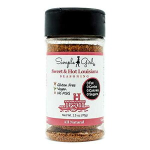 Vv K[ XEB[g & zbg CWAi V[YjO (2.5 IX) Simple Girl Sweet & Hot Louisiana Seasoning (2.5 oz)