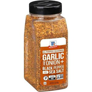 14.7 Ounce (Pack of 1), Herb, McCormick Garlic and Onion, Black Pepper and Sea Salt All Purpose Seasoning, 14.7 oz