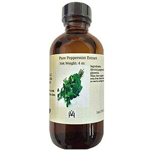 Peppermint Oil Extract - Beverages - Fillings - Frosting - Water Soluble - Non-GMO - Gluten Free - Kosher - Vegan - 8 ounces OLIVENATION Peppermint Oil Extract - Beverages - Fillings - Frosting - Water Soluble - Non-G