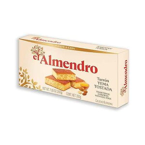 El Almendro Toasted Egg Yolk Turron (Yema Tostada) 7oz (200 G) El Almendro Toasted Egg Yolk Turron (Yema Tostada) 7oz (200 G)