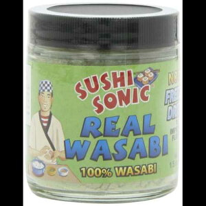Sushi Sonic 100% 本物の粉末わさび、1.5 オンス瓶 (3 個パック) Sushi Sonic 100% Real Powdered Wasabi, 1.5-Ounce Jars (Pack of 3)