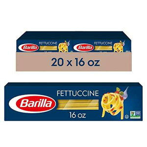 Barilla PastaAtFbg`[lA16 IX (20 pbN) Barilla Pasta, Fettuccine, 16 Ounce (Pack of 20)