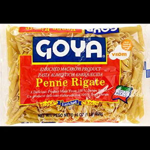 Goya Foods yl Ke pX^A16 IX (20 pbN) Goya Foods Penne Rigate Pasta, 16-Ounce (Pack of 20)