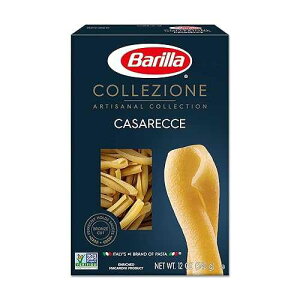BARILLA Collezione Casarecce Pasta, 12 oz. Box - 6 Servings Per Box - Pantry Friendly Artisanal Pasta - Non-GMO, All Natural Ingredients, No Preservatives