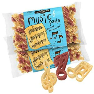 Pastability ~[WbNpX^Aq̊y`̉k[hA`qg݊VRpX^ 14 IX (2 pbN) Pastabilities Music Pasta, Fun Shaped Musical Note Noodles for Kids, Non-GMO Natural Wheat