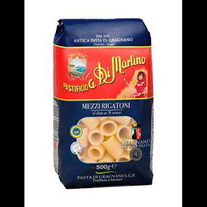 Pastificio G. Di Martino �C�^���A�p�X�^ - ���b�c�B ���K�g�[�j 16 �I���X Pastificio G. Di Martino Italy Pasta - Mezzi Rigatoni 16 oz.