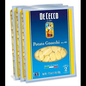 De Cecco pX^A|egjbL No. 401A17.5 IX (3 pbN) De Cecco Pasta, Potato Gnocchi No. 401, 17.5 Ounce (Pack of 3)
