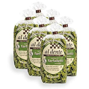 Afeق񑐃t@t@beBA14IXi6pbNj AL DENTE Spinach Farfalletti, 14 Ounce (Pack of 6)