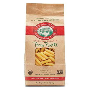 �����e�x�b�� �I�[�K�j�b�N �y���l ���K�[�e�A1 �|���h (4 �p�b�N) MONTEBELLO ESTABLISHED 1388 Montebello Organic Penne Rigate, 1 lb (4-Pack)