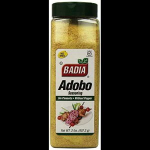 Badia Spices inc Ah{Aybp[ȂA32 IX (6 pbN) Badia Spices inc Adobo, Without Pepper, 32-Ounce (Pack of 6)