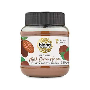 rIi I[KjbN `R[g w[[ibc Xvbh 350g (6) Biona Organic Chocolate Hazelnut Spread 350 g (Pack of 6)