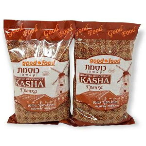 [XgΕJVAΕAR[V[ 2 |h (2 pbN) Axppin Roasted Buckwheat Kasha, Buckwheat Groats, Kosher 2 lbs (Pack of 2)