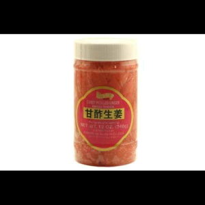 Ð|傤 (I̊Ð|Ђ) - e 12 IXBby e Amasu Shoga (Sweet Pickled Ginger) - 12oz by Shirakiku. by Shirakiku