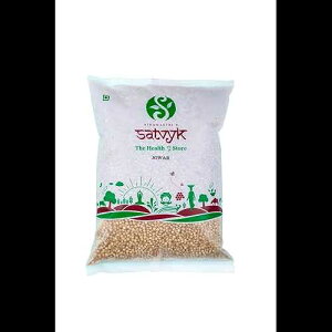 S Siddhagiri's SATVYK THE HEALTH re STORE Organic Jowar/ Millet Sorghum - Indian Breakfast Meal (1kg) (35.27 OZ )