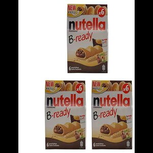 tF[Fuke B-ready NEW + NUTELLAv N[~[ȃkel߂~joQbǧ`̃TNTNEGn[Xp 6 132g 3 [ C^AA ] Ferrero: "Nutella B-ready NEW + NUTELLA " a cri