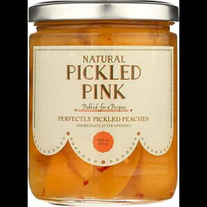 PICKLED PINK FOODS LLC Pickled Pink Foods Peaches Pickled, 16 Oz