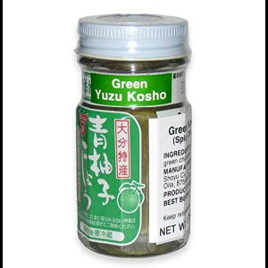 [JAPAN PREMIUMS] ΂䂸Ӟ [NO-MSG] 1.76IX Fundokin [JAPAN PREMIUMS] Green Yuzu Kosho (Japanese Spicy Citrus Paste) [NO-MSG] 1.76 oz