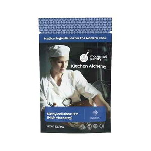 Pure Methylcellulose - High Viscosity Non-GMO Vegan OU Kosher Certified - 50g/2oz Modernist Pantry Pure Methylcellulose - High Viscosity Non-GMO Vegan OU Kosher Certified - 50g/2oz