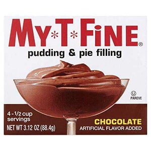 My-T-Fine vfBO & pC tBO ~bNXA`R[gA3.13 IX (6 pbN) My-T-Fine Pudding & Pie Filling Mix, Chocolate, 3.13 OZ (Pack of 6)