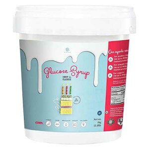 Gourmanity Glucose Syrup for Baking, Liquid Glucose Syrup Perfect as a Sweetener, Thickener and Moisture Retaining Agent, Great for Confectioner�fs and Fondant Glaze, Kosher, 2.2lb