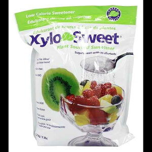 Xlear XyloSweet Non-GMO Xylitol Sweetener - Natural Sweetener Sugar Substitute, Granules, 5 Pound Bag (Pack of 1)