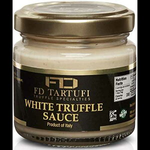 FD TARTUFI gt\[X 80g (2.82oz) - O\[X  C^A `qg݊ `[Y  N[ gt FD FD TARTUFI TRUFFLE SPECIALTIES FD TARTUFI White Truffle Sauce 80g (2.82oz) - Gourmet S