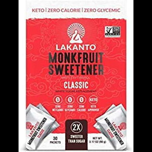 JgNt[cÖpPbg (̑֕i) ( 2 {Â) (2 pbN) gse Lakanto Monkfruit Sweetener Packets ( WHITE SUGAR REPLACEMENT ) ( 2 TIMES SWEETER THAN SUGAR ) ( 2 PACK )