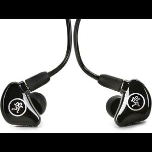 Mackie MP-240 BTA Hybrid Dual-Driver Professional in-Ear Monitors with Bluetooth Adapter