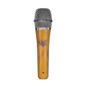 Telefunken M80 High-Quality Hand-Held Cardioid Microphone Custom Finish Dynamic Series with Wider Frequency Response and Higher-than-Normal SPL Capabilities (Oak)