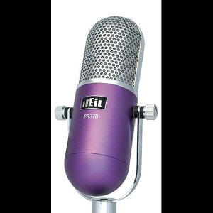Heil PR77DP DecoV[Y PR40Ggڃ_Ci~bN}CN (p[v{fB) HEiL sound Heil PR77DP Deco Series Dynamic Mic with PR40 Element (Purple Body)