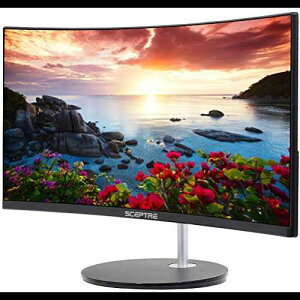 Scepter C248W-1920R 24 C` J[u 75Hz Q[~O LED j^[ t HD 1080P HDMI DisplayPort VGA Xs[J[ ^^ ubN Sceptre C248W-1920R 24" Curved 75Hz Gaming LED Monitor Full HD 1080P HDMI DisplayPort VGA