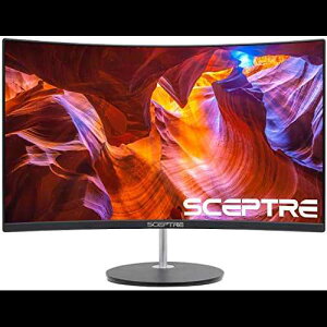 Scepter 24 C` J[u 75Hz Q[~O LED j^[ t HD 1080P HDMI VGA Xs[J[AVESA EH[ }EgΉ ^ ubN 2019 (C248W-1920RN) Sceptre 24" Curved 75Hz Gaming LED Monitor Full HD 1080P HDMI VG