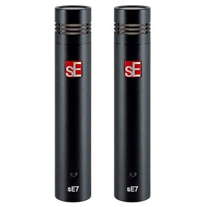 SE ELECTRONICS - sE7 Small Diaphragm Cardioid Condenser Microphone with Clip, Factory Matched Pair