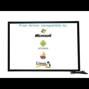 Deyowo 46 Inch Interactive 10 Points Infrared IR Touch Screen Overlay Frame Free Driver