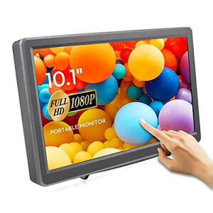 ELECROW 10.1 C`^b`XN[j^[ 1920X1080p Raspberry Pi XN[ IPS j^[ HDMI VGA fBXvCt Raspberry Pi Windows PC p ELECROW 10.1 Inch Touchscreen Monitor 1920X1080p Raspberry Pi Screen IPS Monit