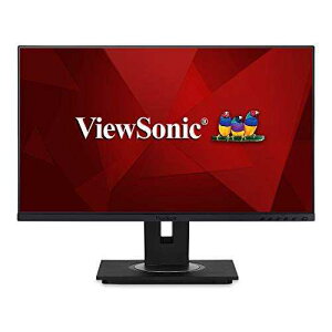 ViewSonic VG2456 24 C` 1080p j^[AUSB 3.2 Type C hbLOMKrbg C[Tlbg 40 xXΐlԍHwƒ남уItBXAubN ViewSonic VG2456 24 Inch 1080p Monitor w