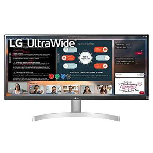 LG 29WN600-W 29 インチ 21:9 ウルトラワイド WFHD IPS HDR1 0 モニター (FreeSync 搭載) LG 29WN600-W 29" 21:9 UltraWide WFHD IPS HDR1 0 Monitor with FreeSync